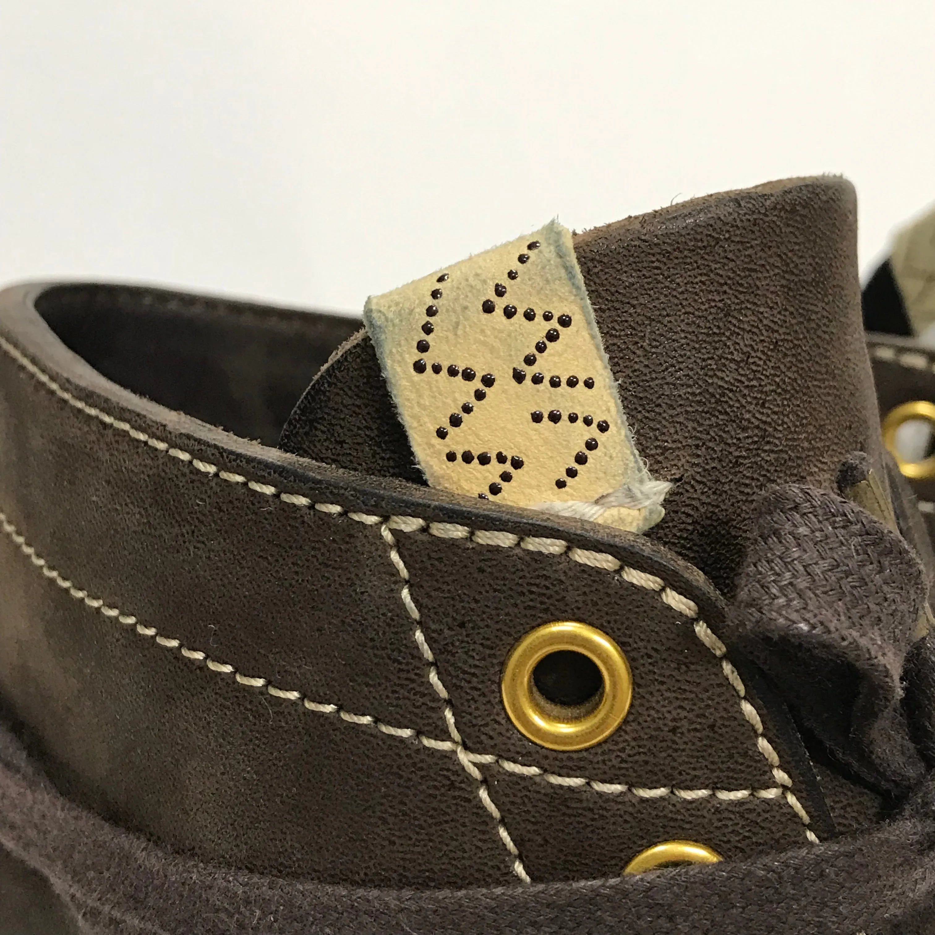 [10] Visvim 18AW Brigadier Boots Mid Folk Leather Dk Brown