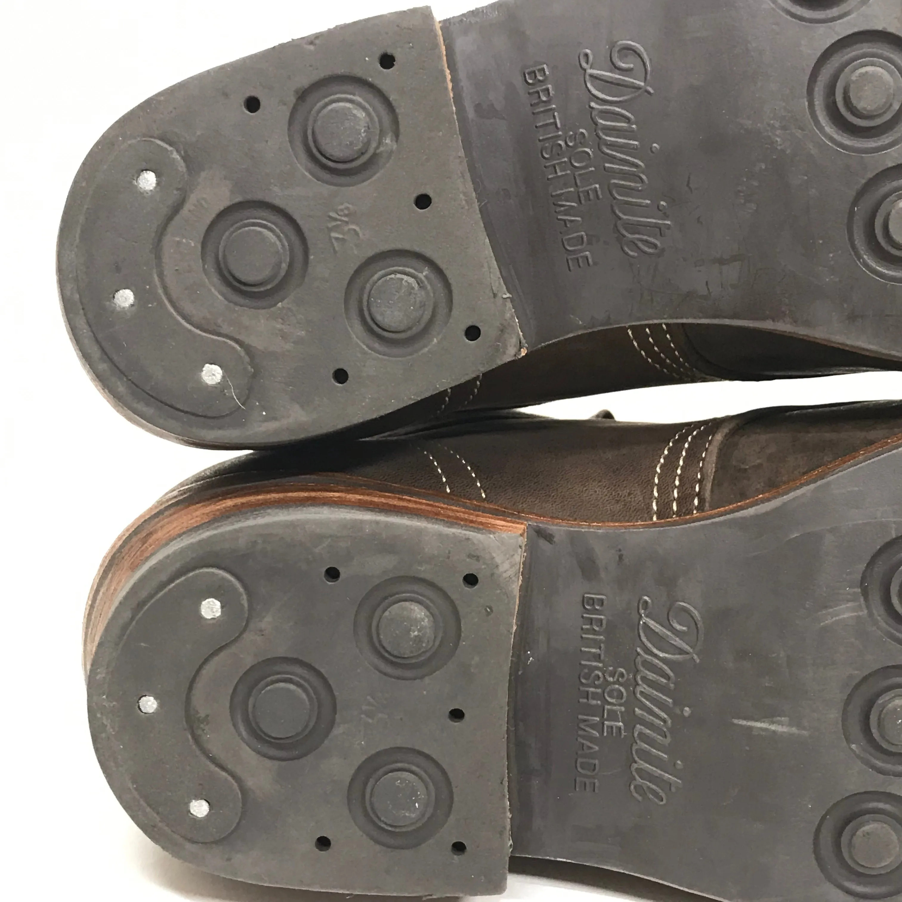 [10] Visvim 18AW Brigadier Boots Mid Folk Leather Dk Brown