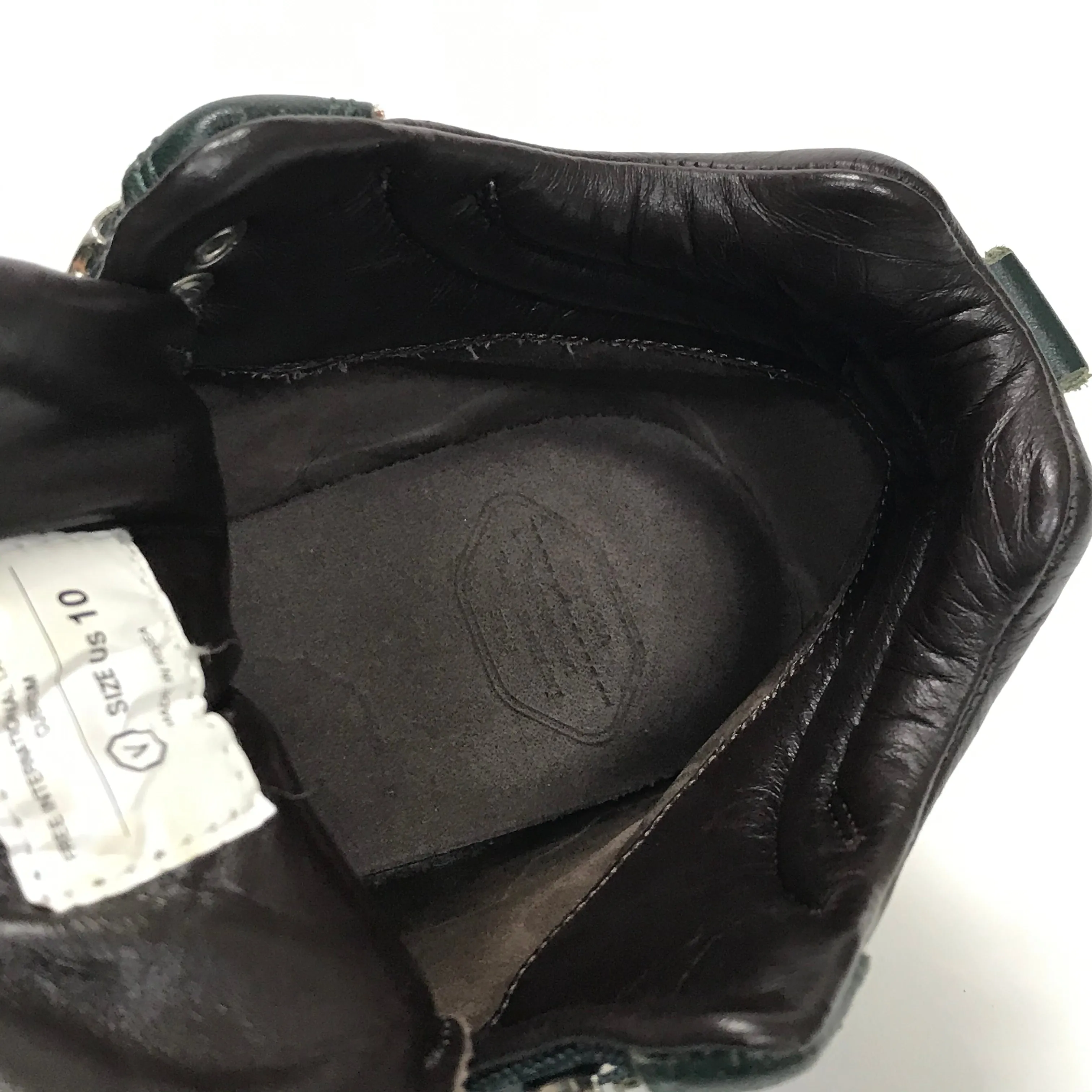 [10] Visvim Serra Boots Green