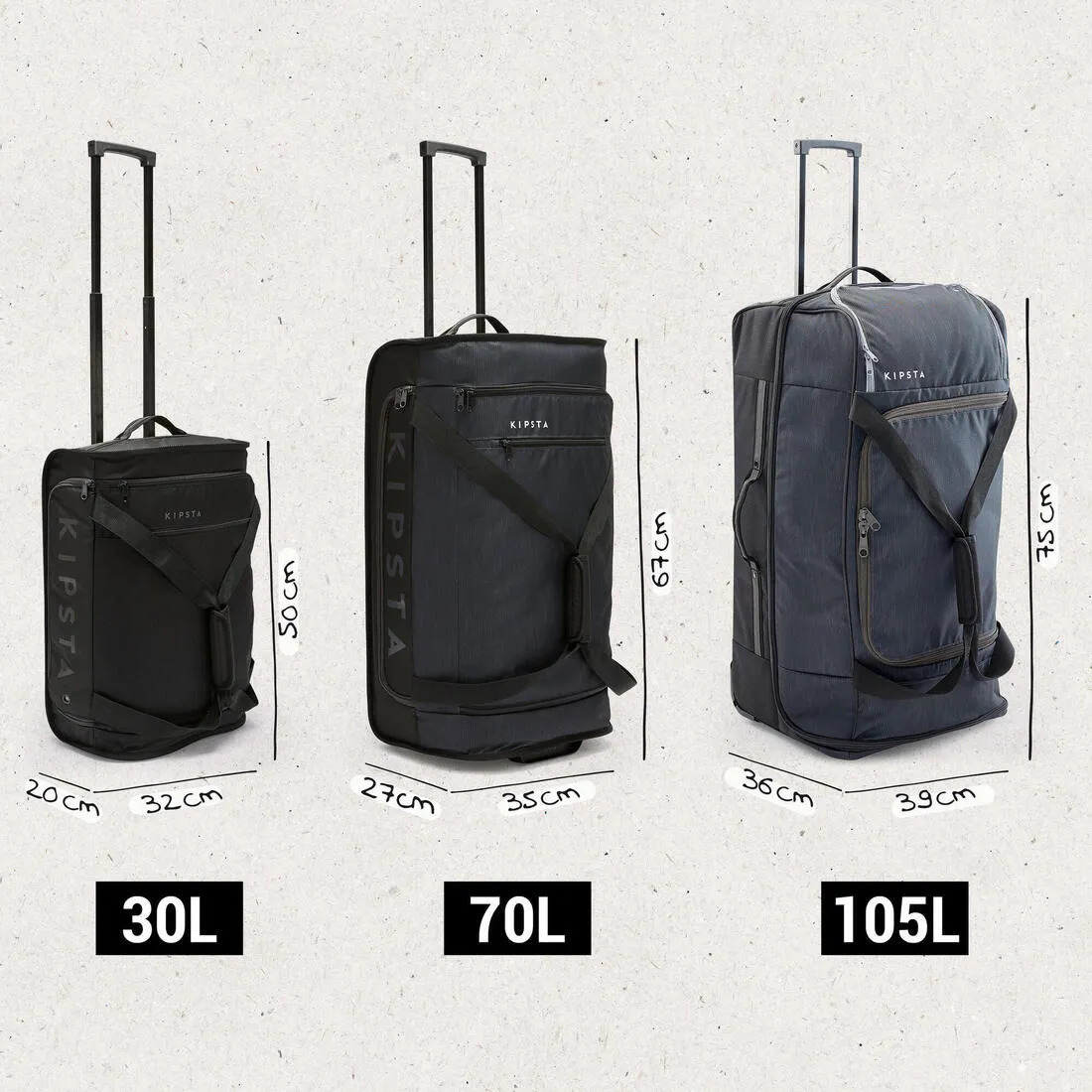 30L Suitcase Essential
