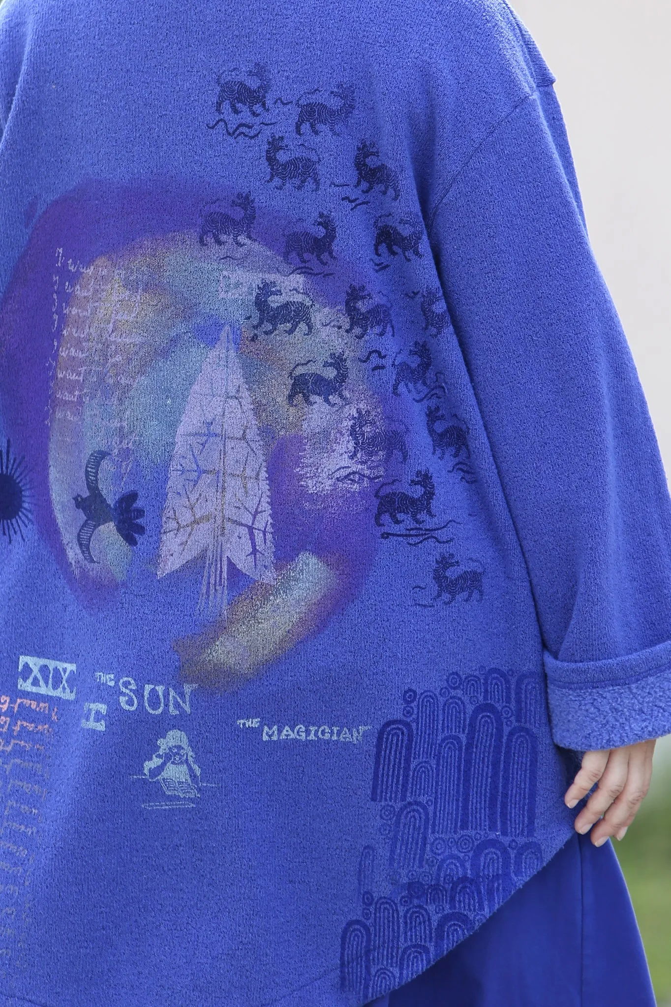 5270 Cozy Market Coat Blue Spectrum-P