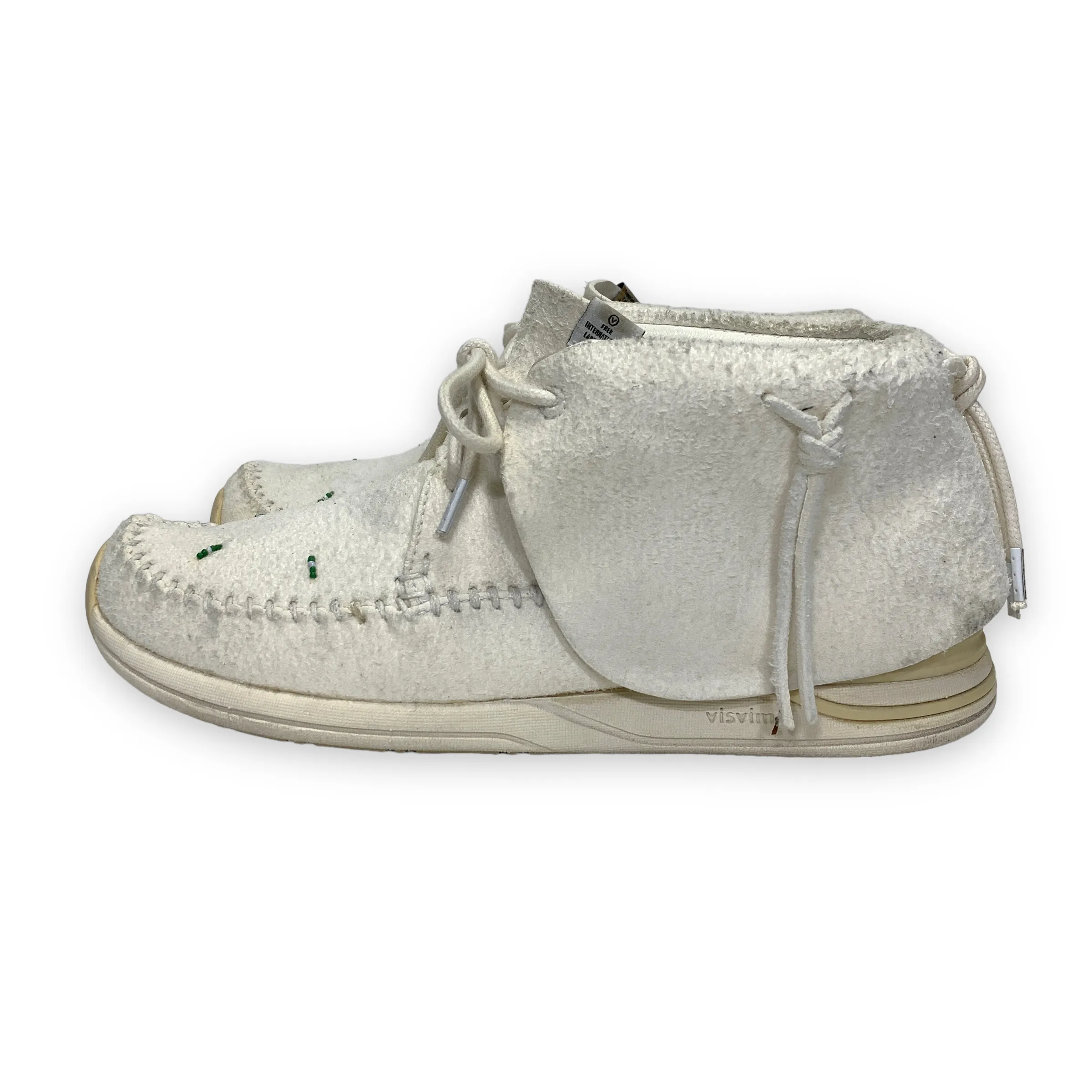 [8] Visvim FBT Lhamo Folk Suede