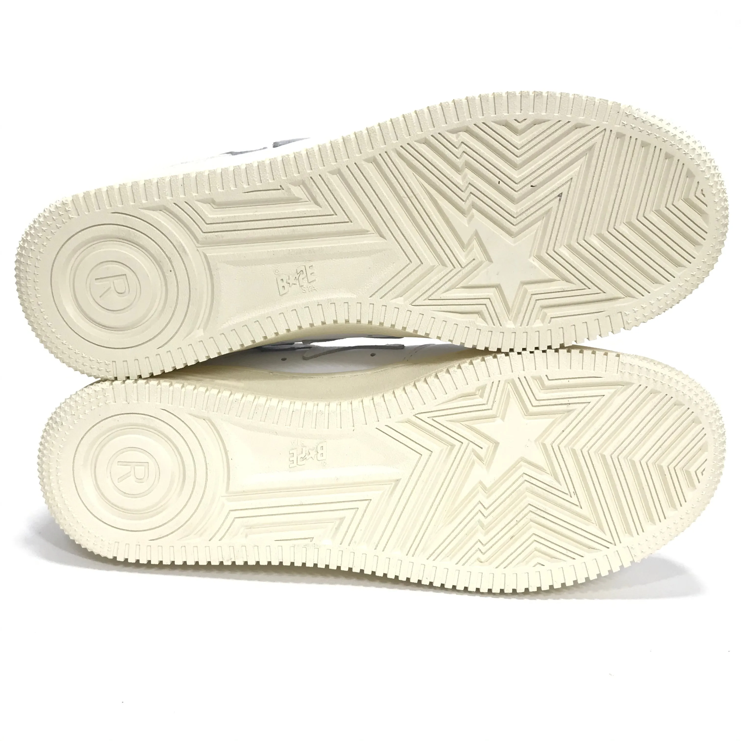 [9 or 10] DS! Bape Sta OG Leather / Suede White