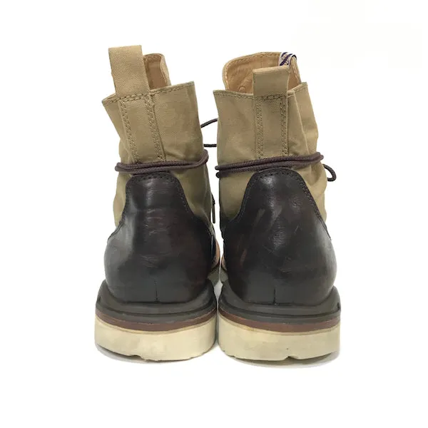[9] Visvim Veritas Folk Boots Brown