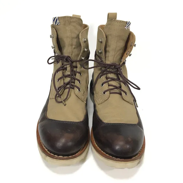 [9] Visvim Veritas Folk Boots Brown