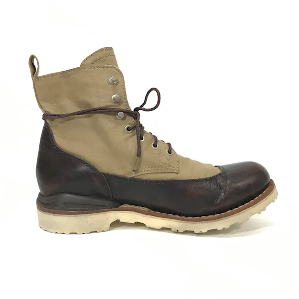 [9] Visvim Veritas Folk Boots Brown
