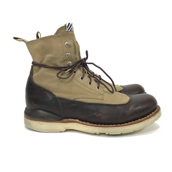 [9] Visvim Veritas Folk Boots Brown