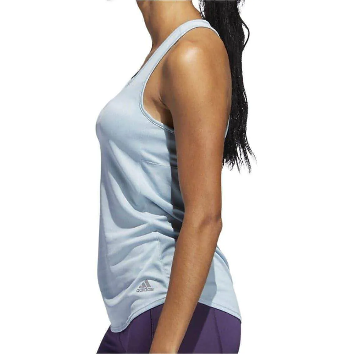 adidas Own The Run Womens Running Vest Tank Top - Blue