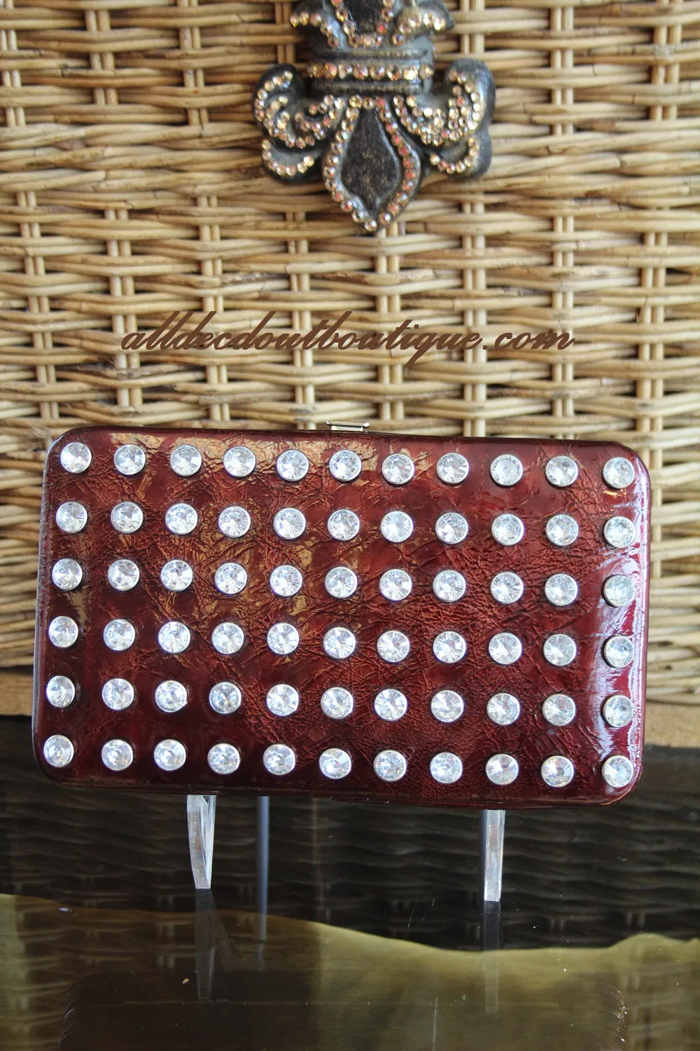 ADO | Bling Bronze Clutch Wallet