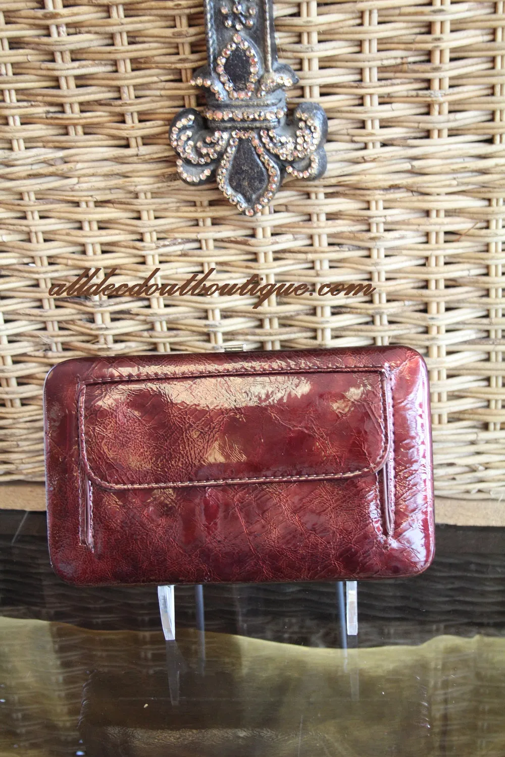 ADO | Bling Bronze Clutch Wallet