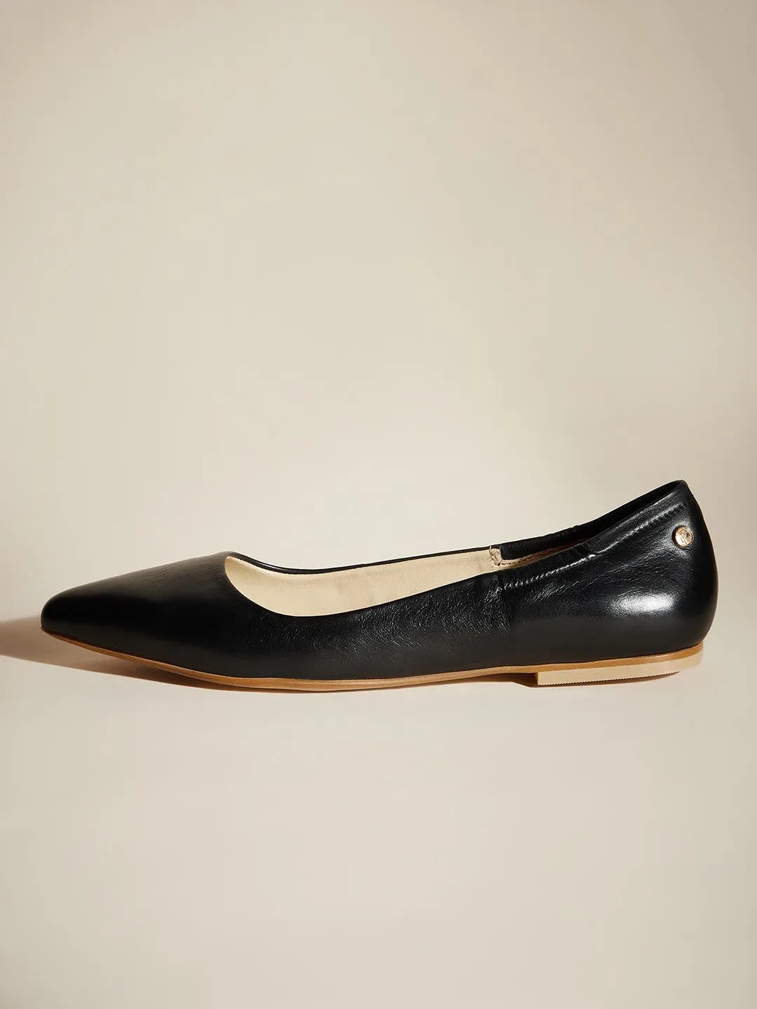 Amara Leather Flats