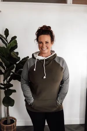 Ampersand Women's DoubleHood Sweatshirt - All Booked *FINAL SALE*