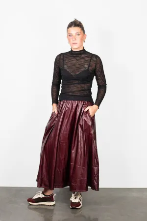 Antler Heller Skirt - Merlot