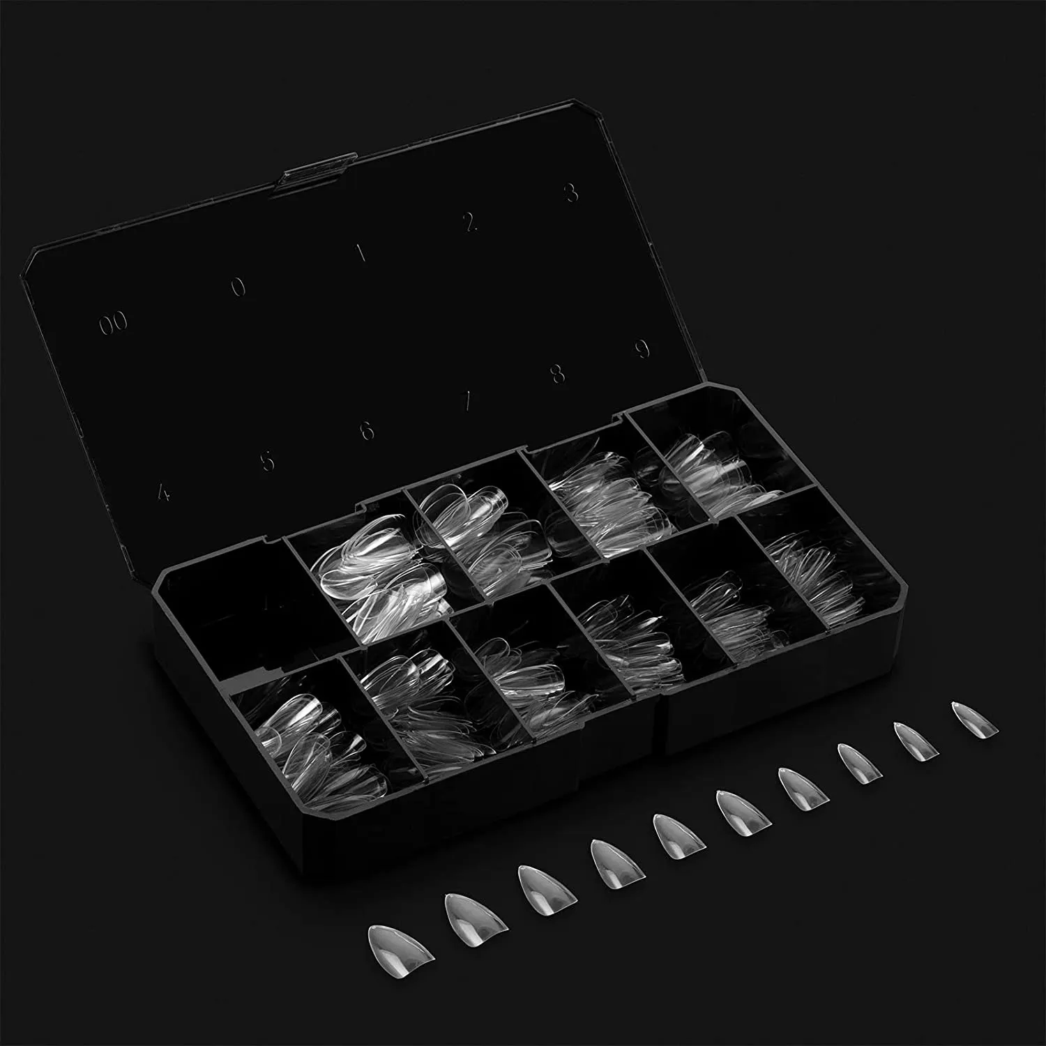 APRES - Gel-X™ Natural Stiletto Short Box of Tips