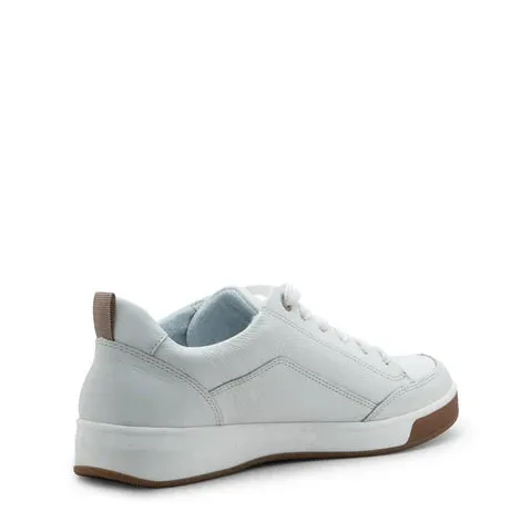 ARA REDMOND WHITE LEATHER SNEAKER