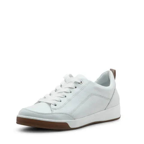 ARA REDMOND WHITE LEATHER SNEAKER