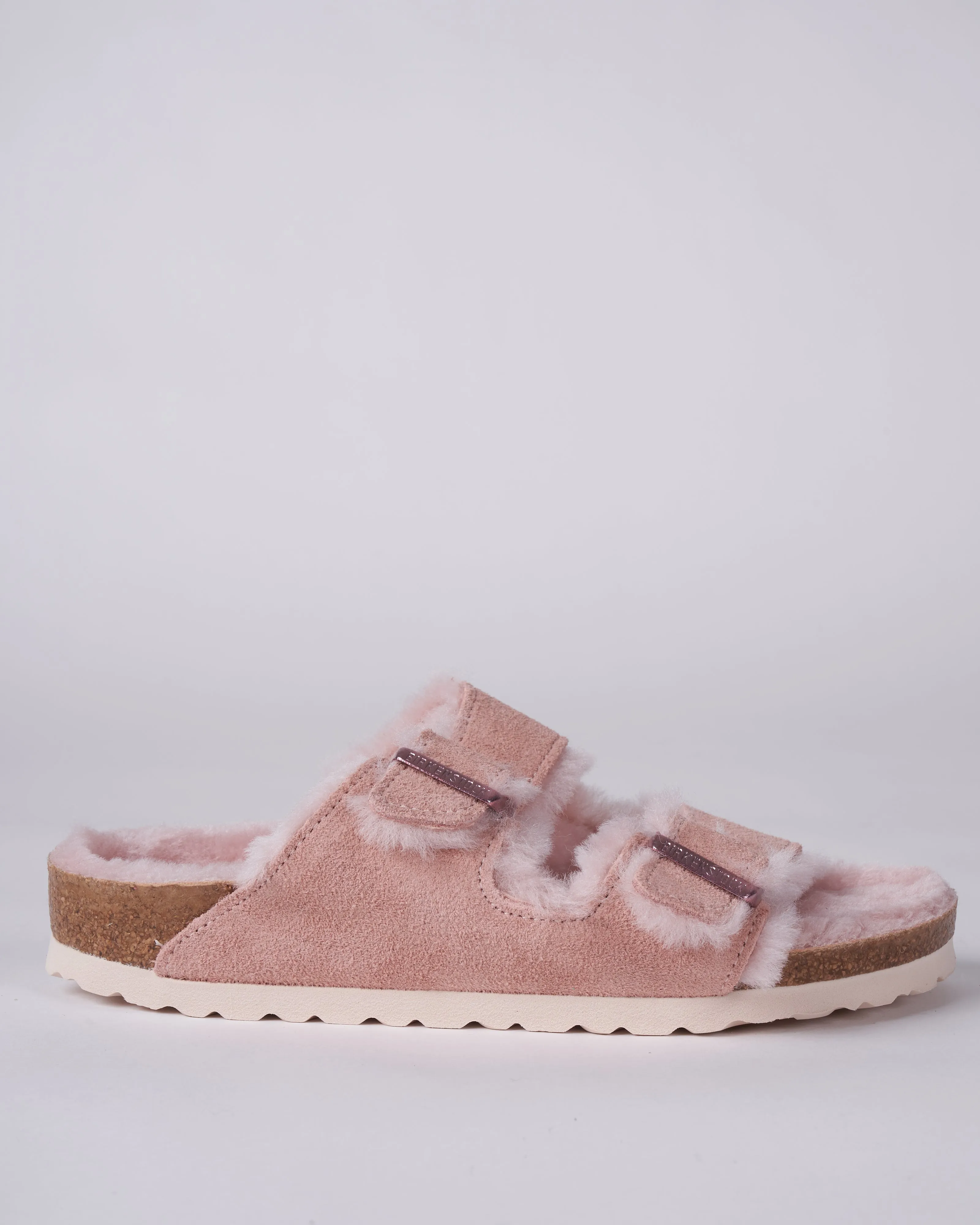 arizona shearling - suede/shearling \ light rose/light rose