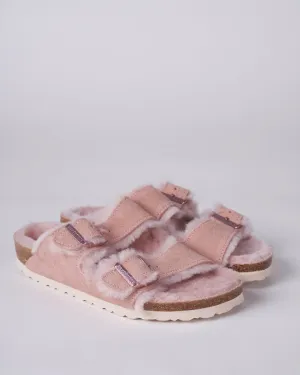 arizona shearling - suede/shearling \ light rose/light rose