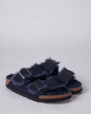 arizona shearling - suede/shearling \ midnight/midnight