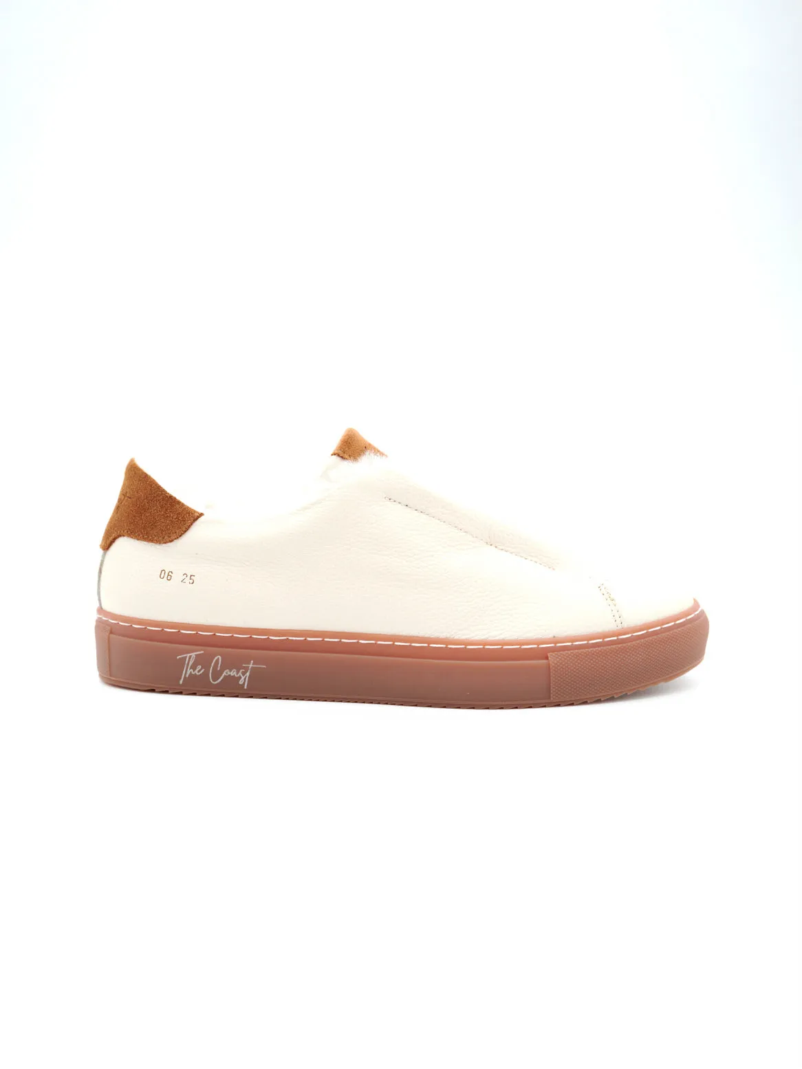 Beni Slip In in Cream Leather