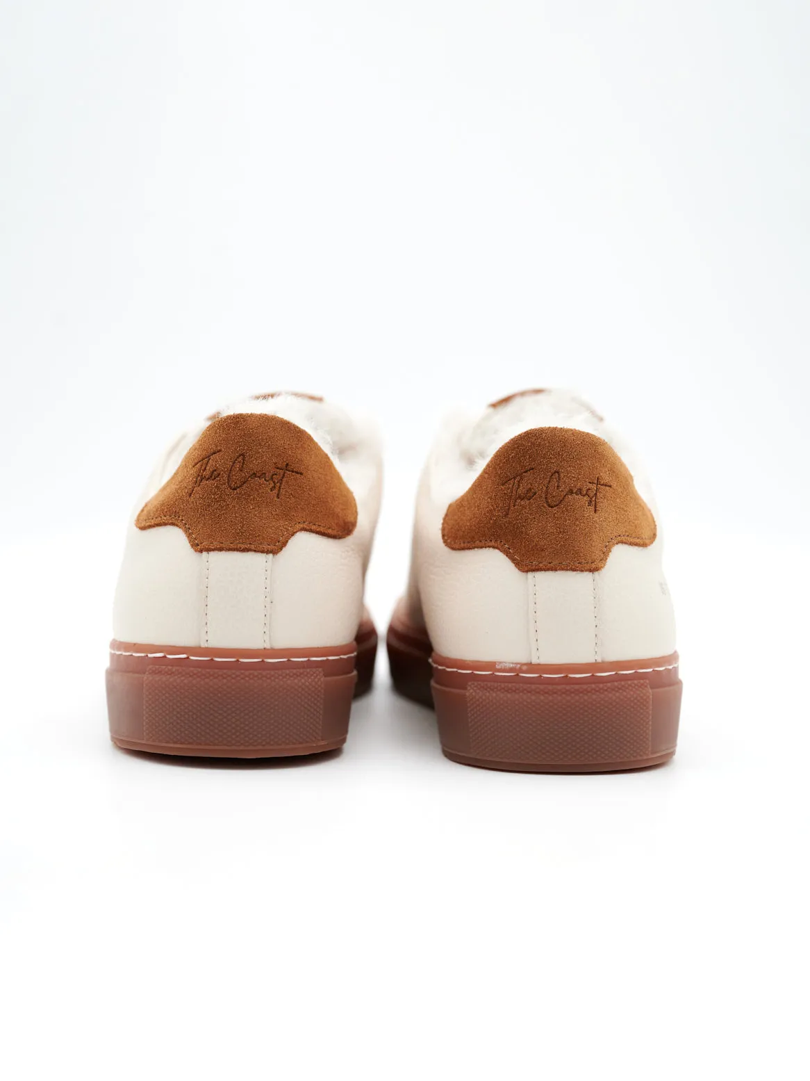 Beni Slip In in Cream Leather