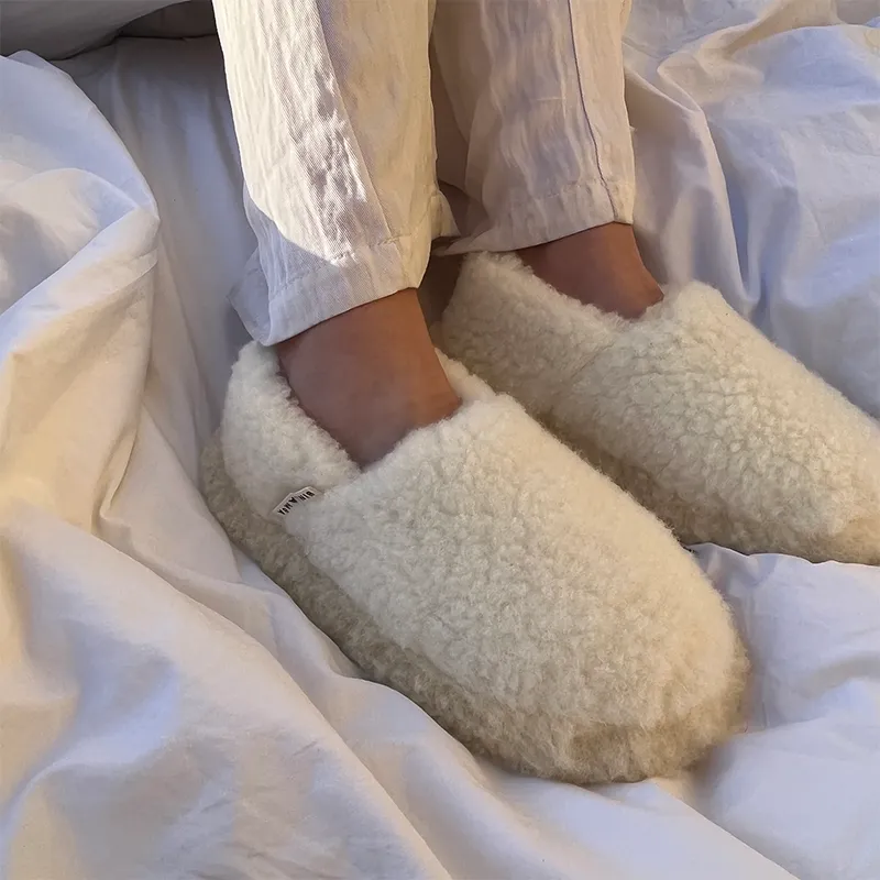 BINIBAMBA Merino slippers 'Snuggles' for Mamas Milk