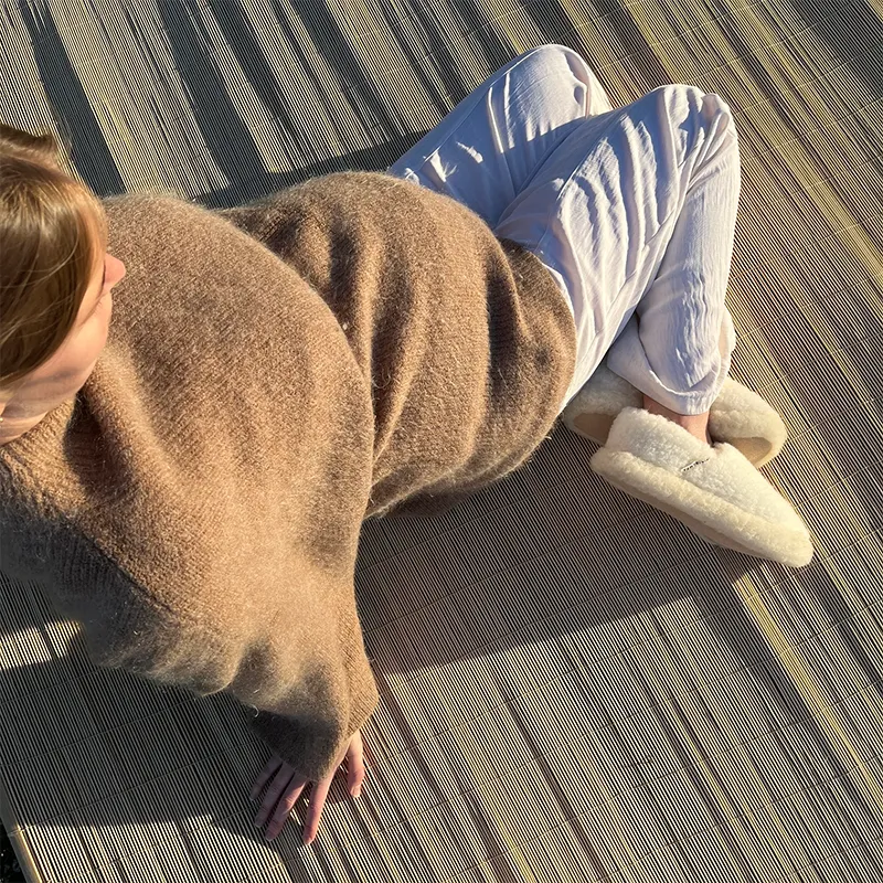 BINIBAMBA Merino slippers 'Snuggles' for Mamas Milk