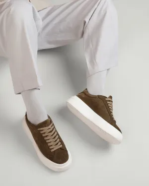 BlancPeak | Plain Khaki Sneakers