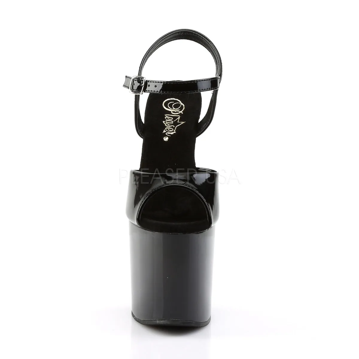 BONDGIRL-709  Black Patent/Black