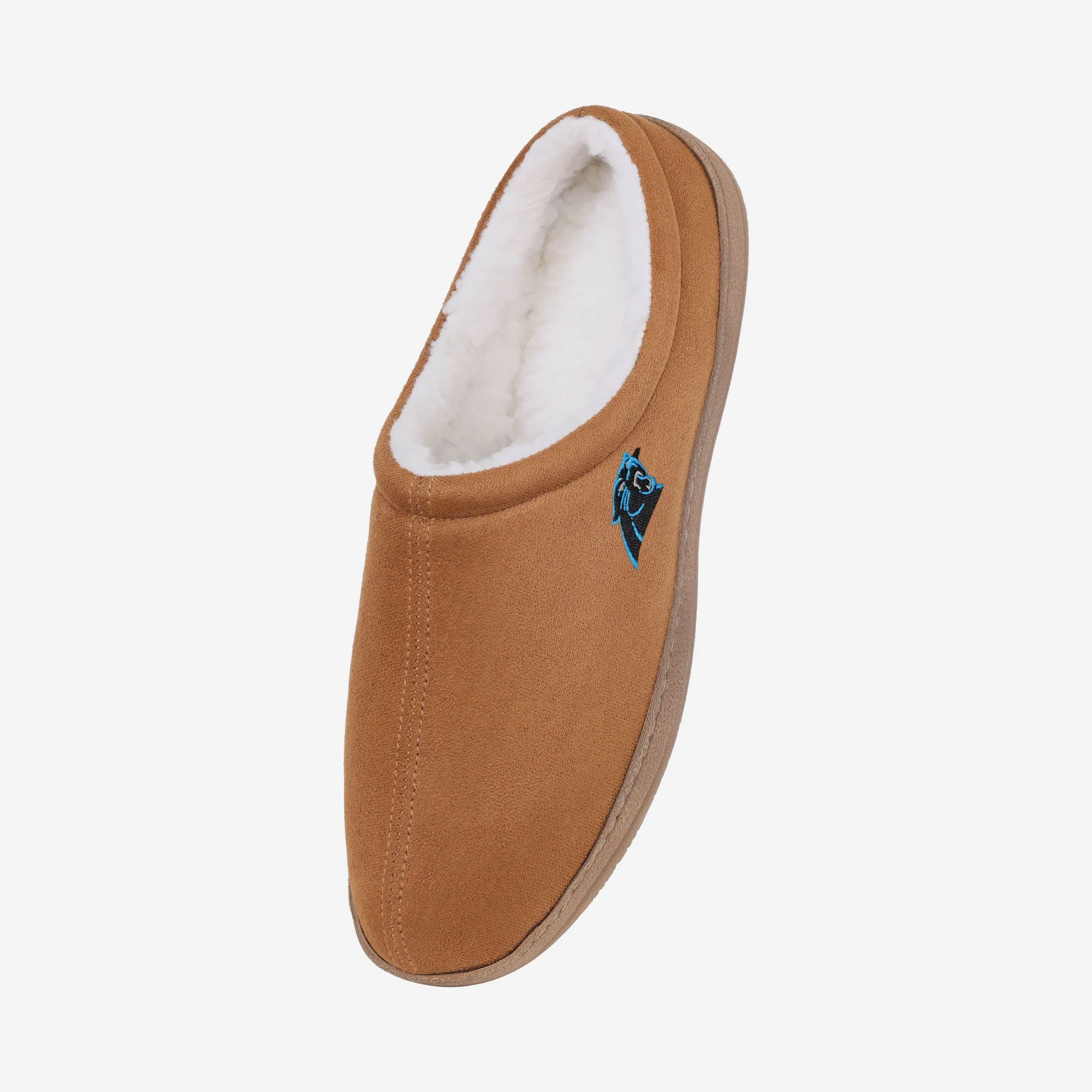 Carolina Panthers Low Top Suede Slipper
