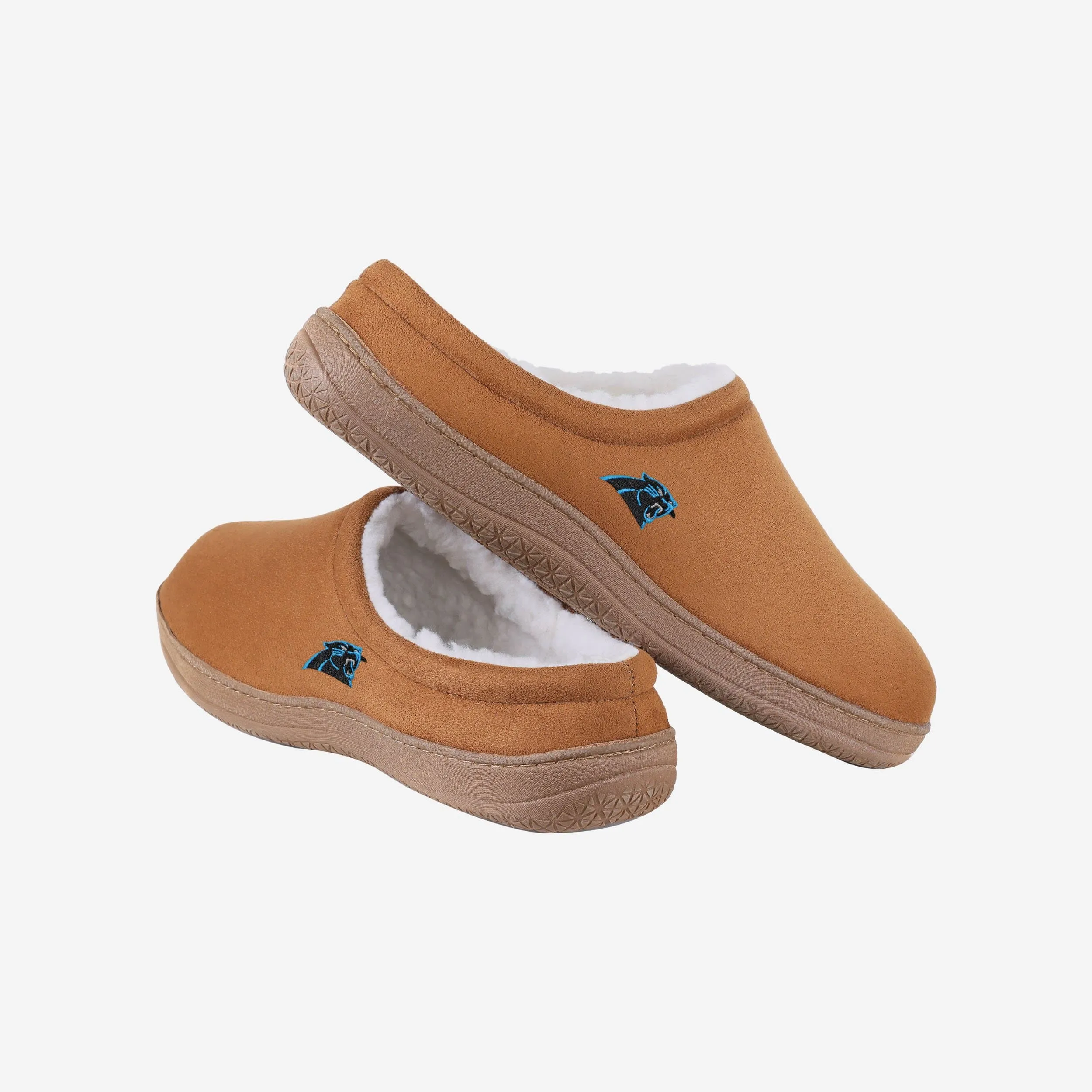 Carolina Panthers Low Top Suede Slipper