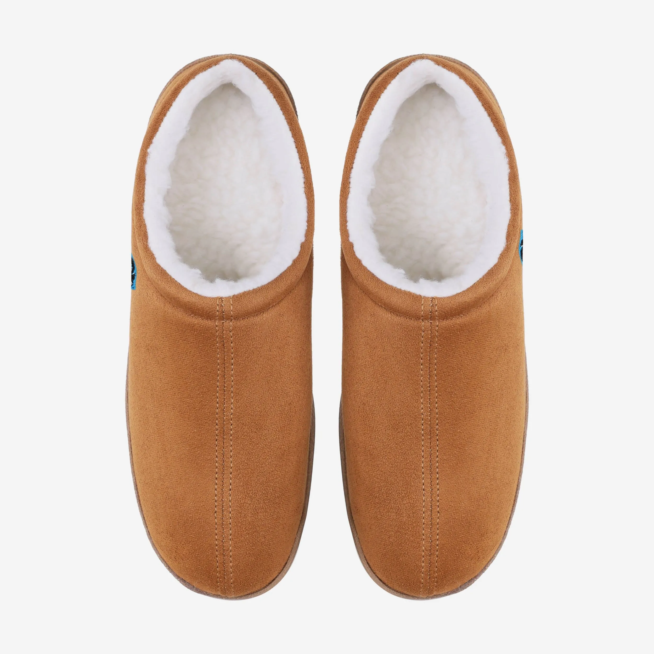 Carolina Panthers Low Top Suede Slipper