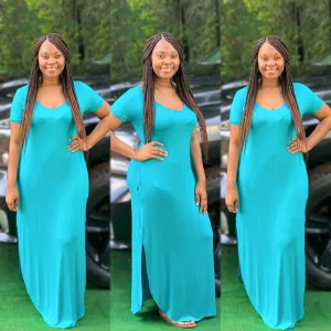 Carrie Maxi Dress (Jade)