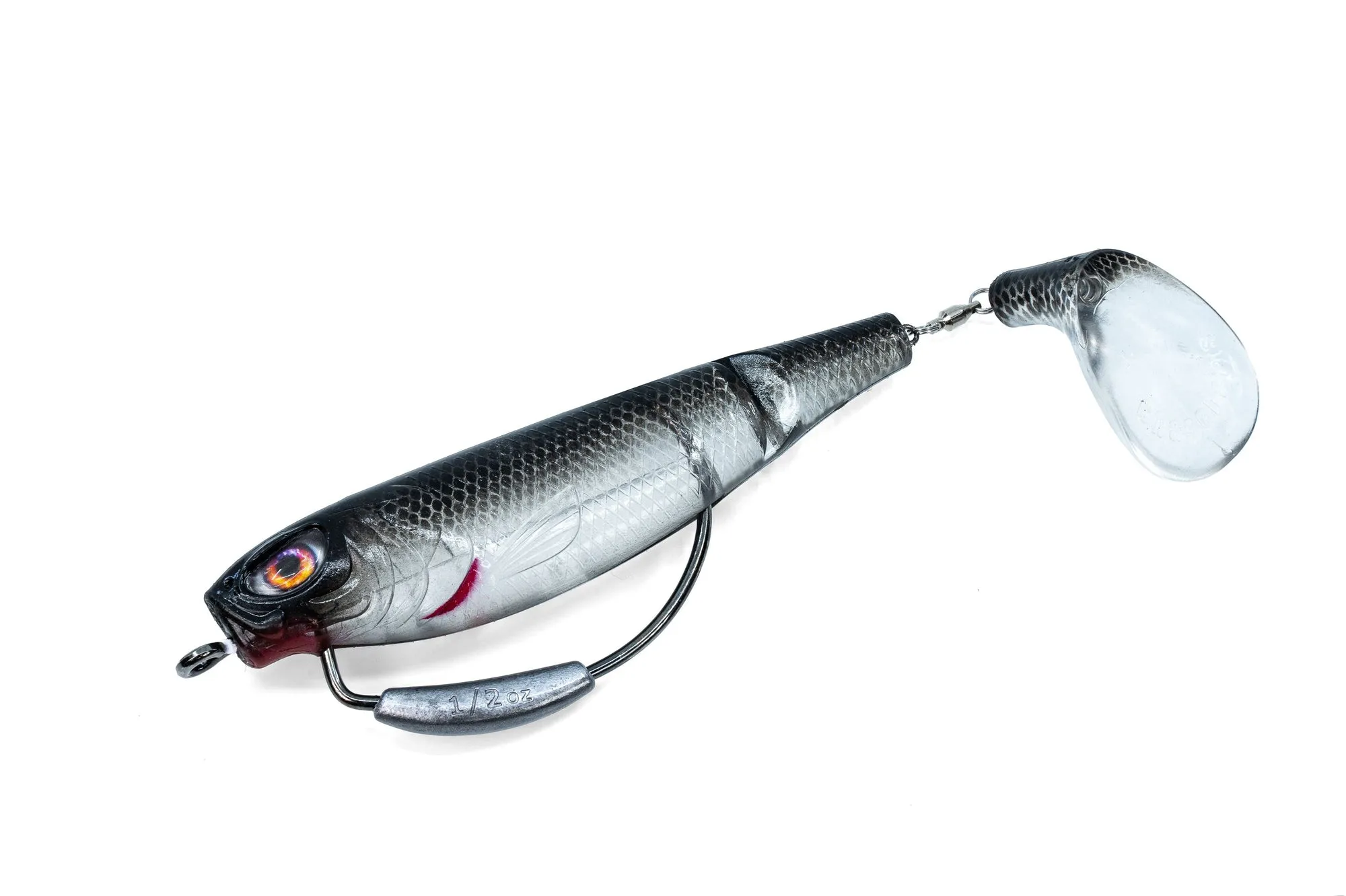 Chasebaits The Swinger Weedless Soft Plastic Lure 150mm