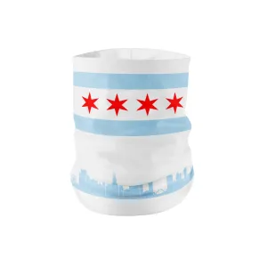 Chicago Neck Gaiter - White fits Kids, Youth and Petite