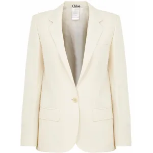 Chloé ivory blazer Size 6UK