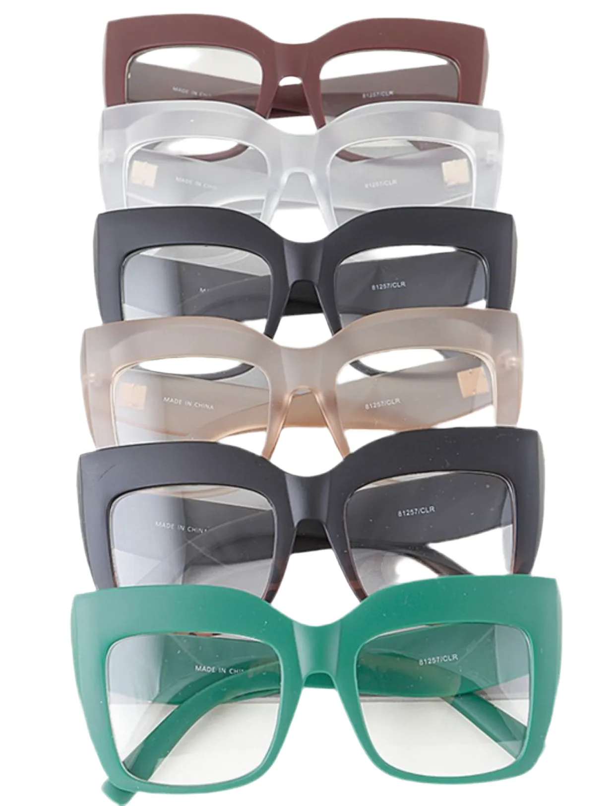 Clear Rose Sunglasses