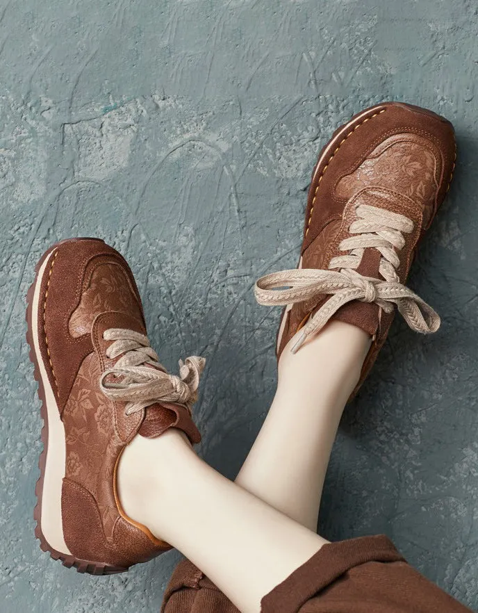 [Clearance] Handmade Soft Sole Retro Forrest Gump Shoes (37,38)
