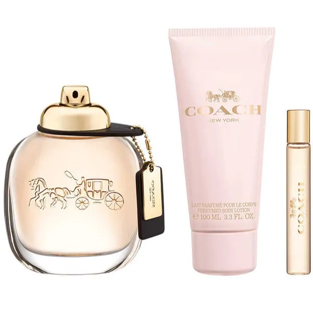 COACH New York for Women Travel / Gift 3pcs SET