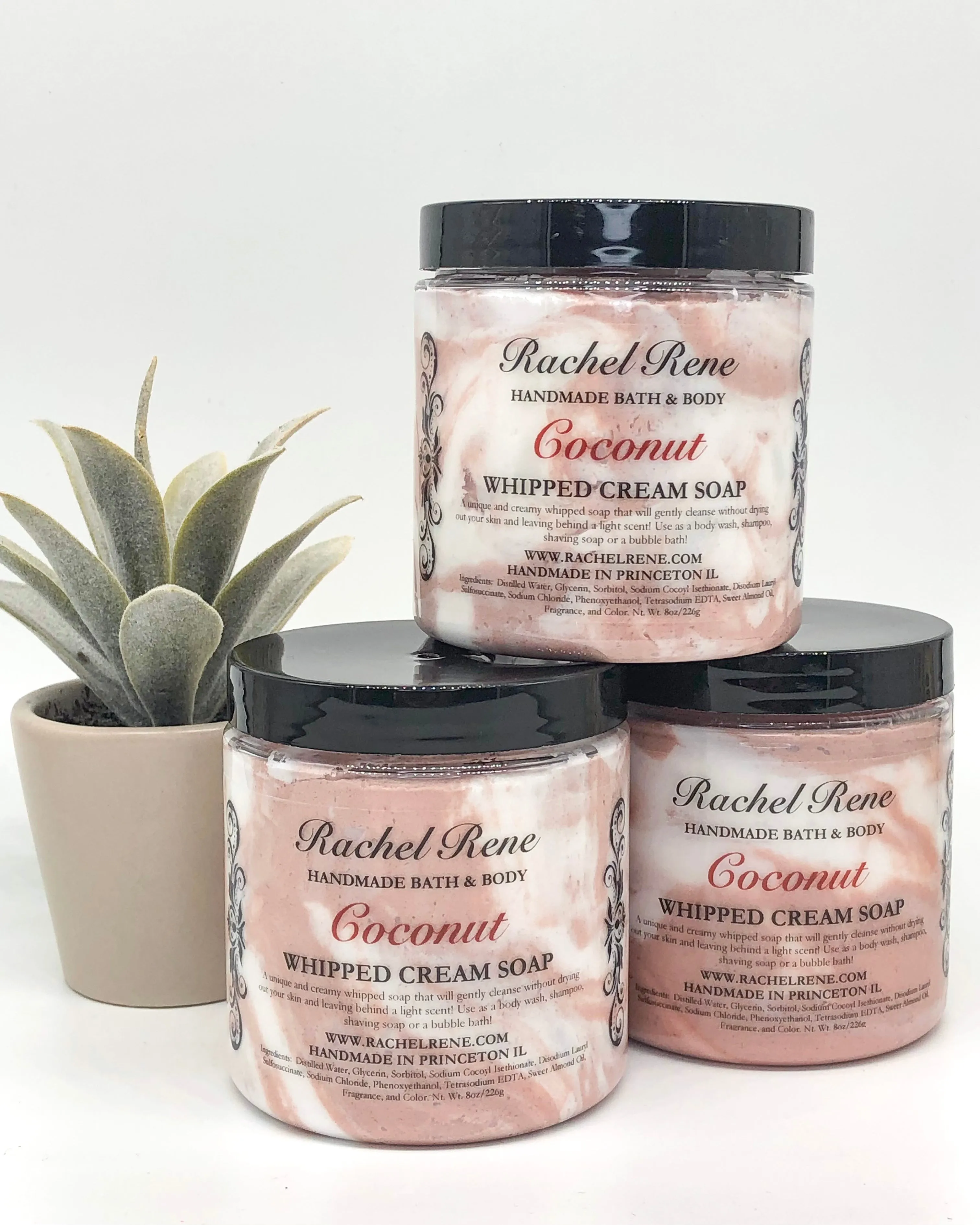 Coconut Whipped Soap