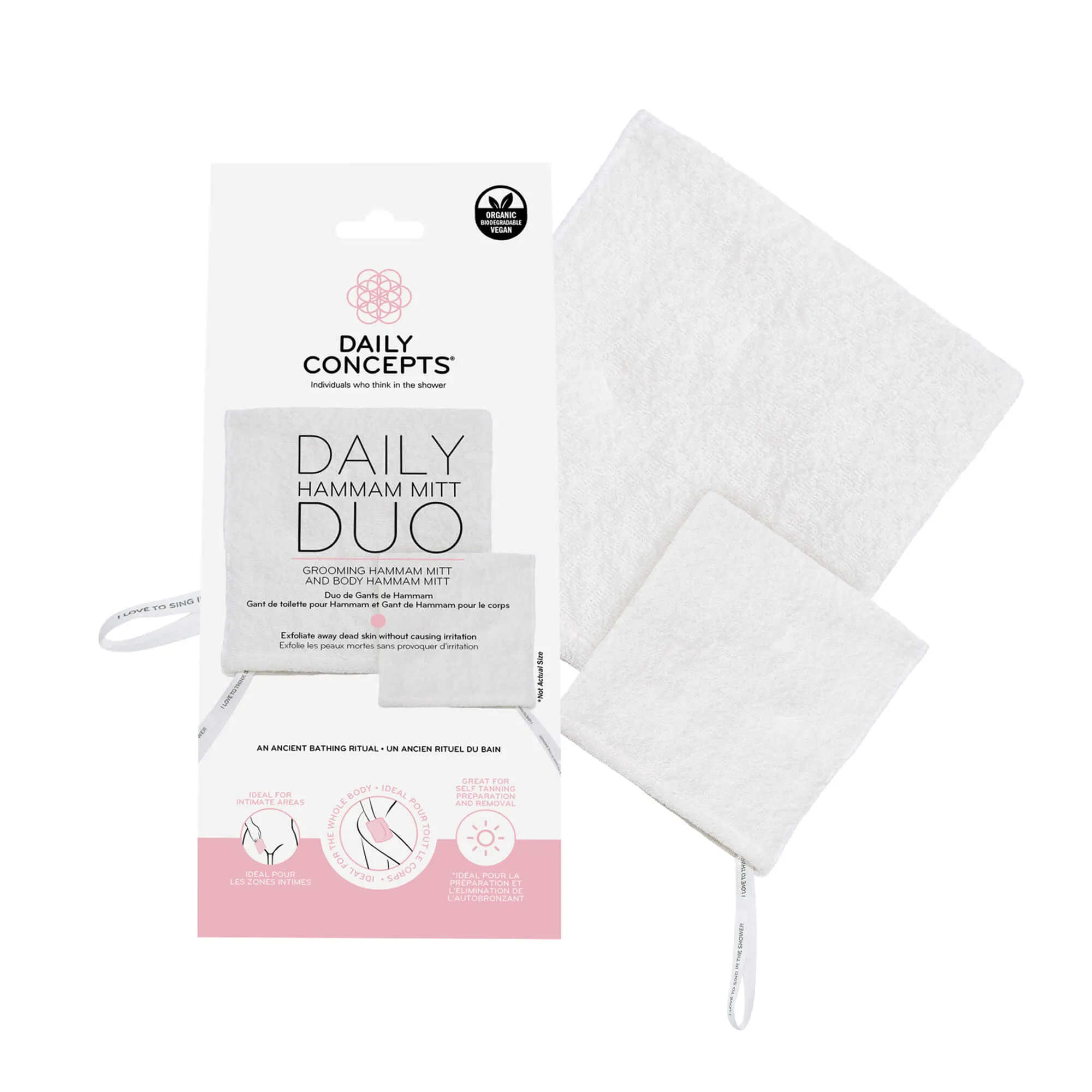 Daily Hammam Mitt Duo