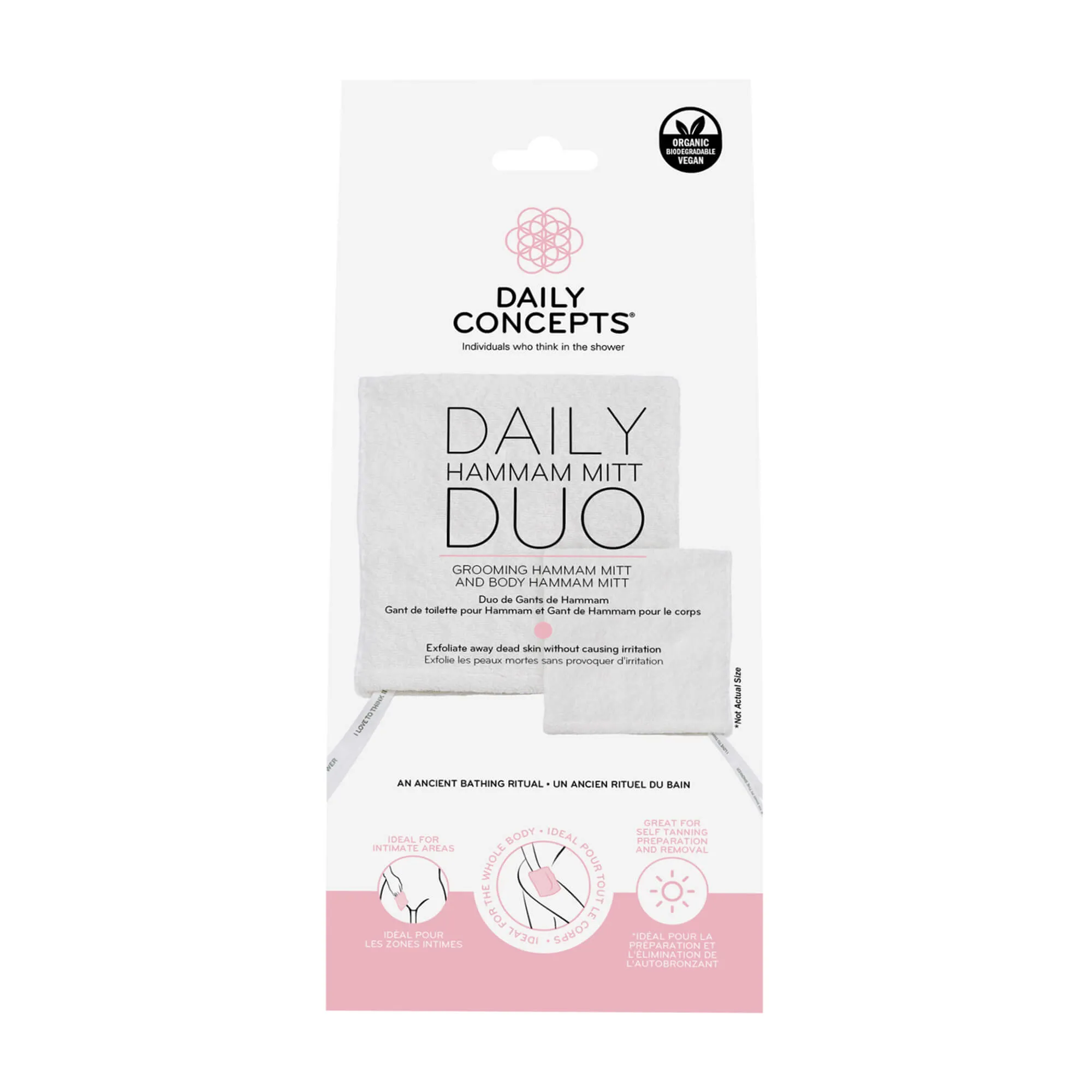 Daily Hammam Mitt Duo