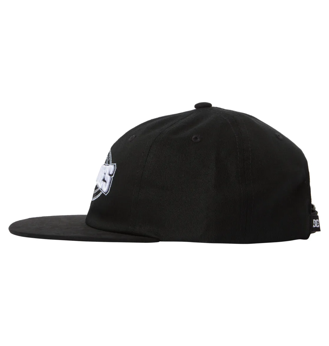 DC FALL BACK STRAP BACK BLACK