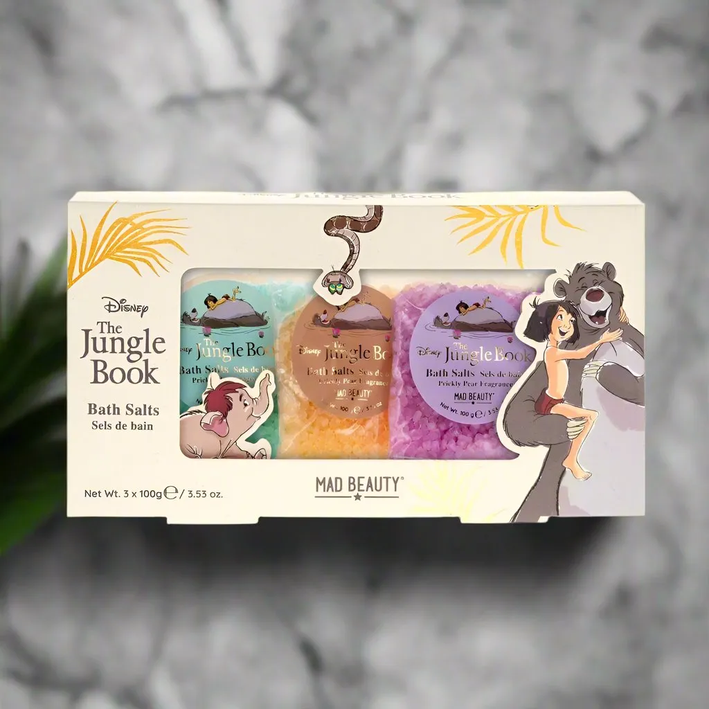 Disney The Jungle Book Bath Salt Trio