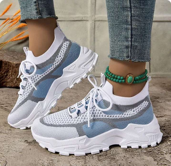 Durable Casual DAD Sneakers for Women Featuring Soft Cushioned Design