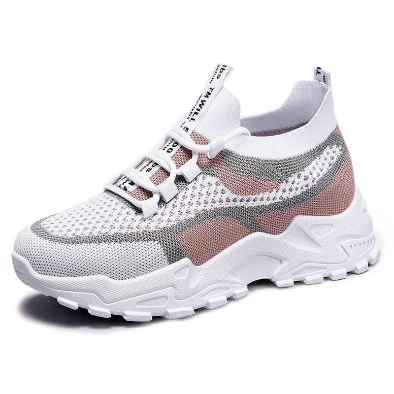 Durable Casual DAD Sneakers for Women Featuring Soft Cushioned Design