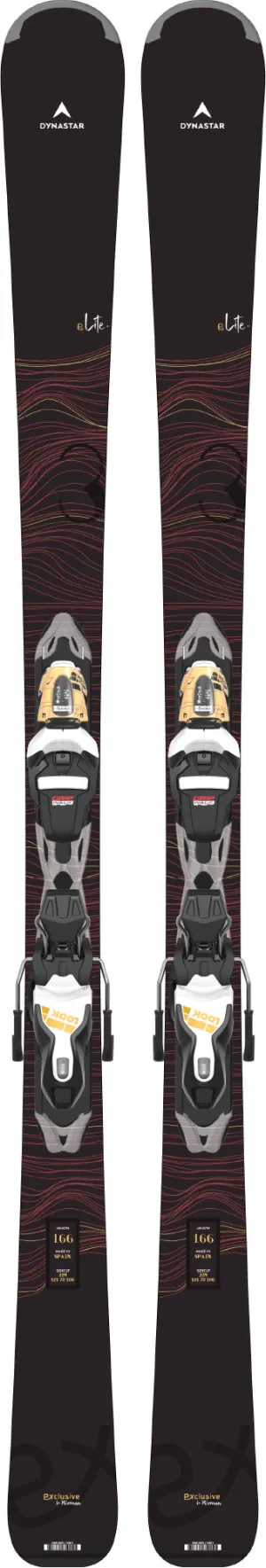 Dynastar E Lite 3 Womens Snow Skis   Look XP W 11 Bindings 2024