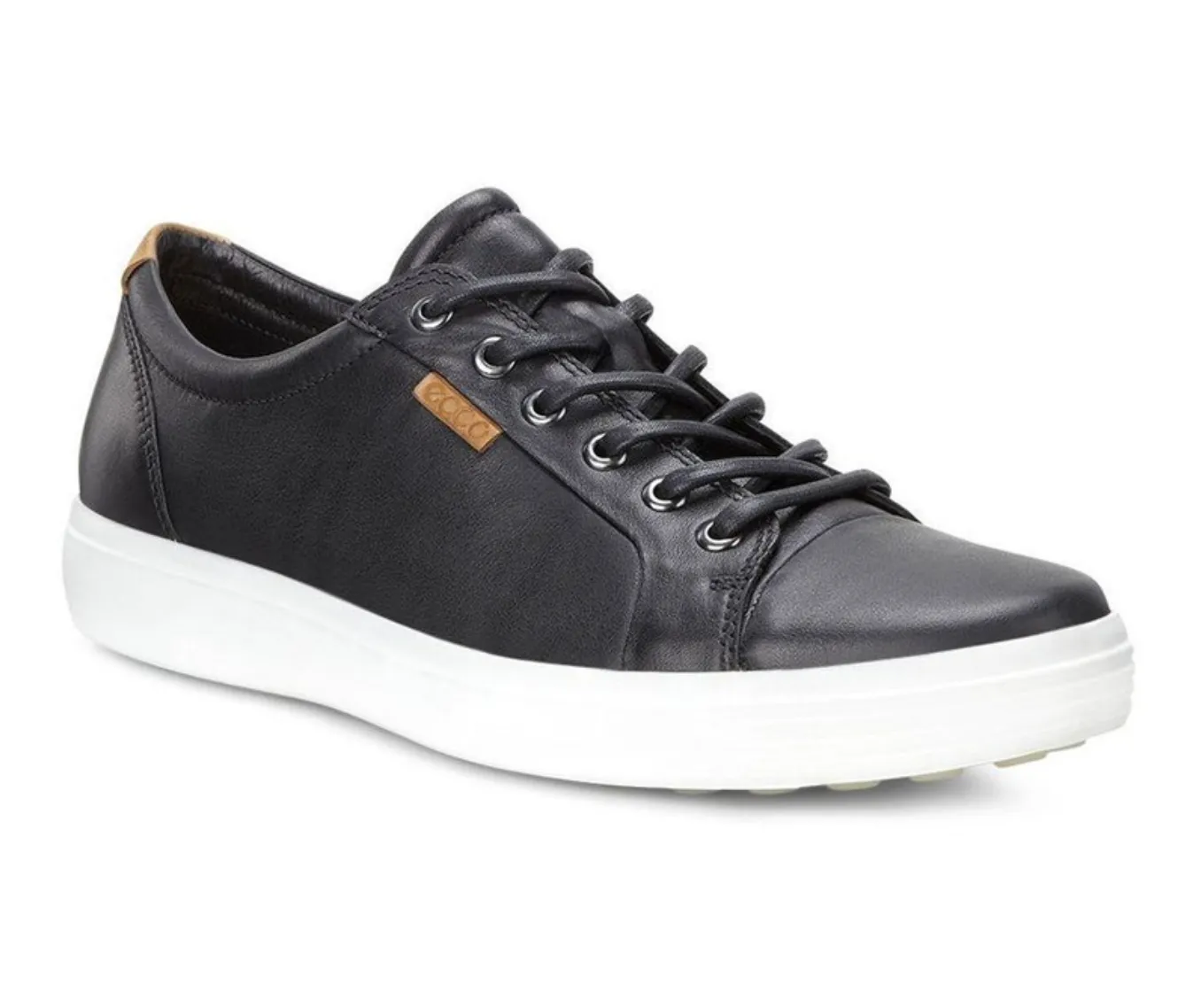 ECCO Men's Soft 7 Sneaker - Black