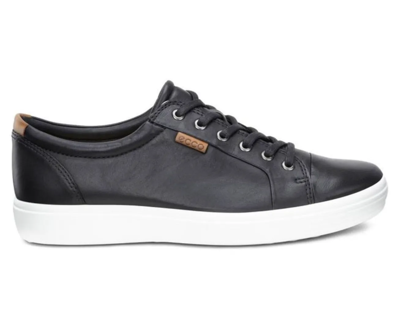 ECCO Men's Soft 7 Sneaker - Black
