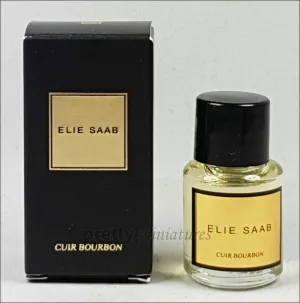 Elie Saab Cuir Bourbon Essence Perfume For Unisex - Eau De Parfum, Miniature 5 Ml